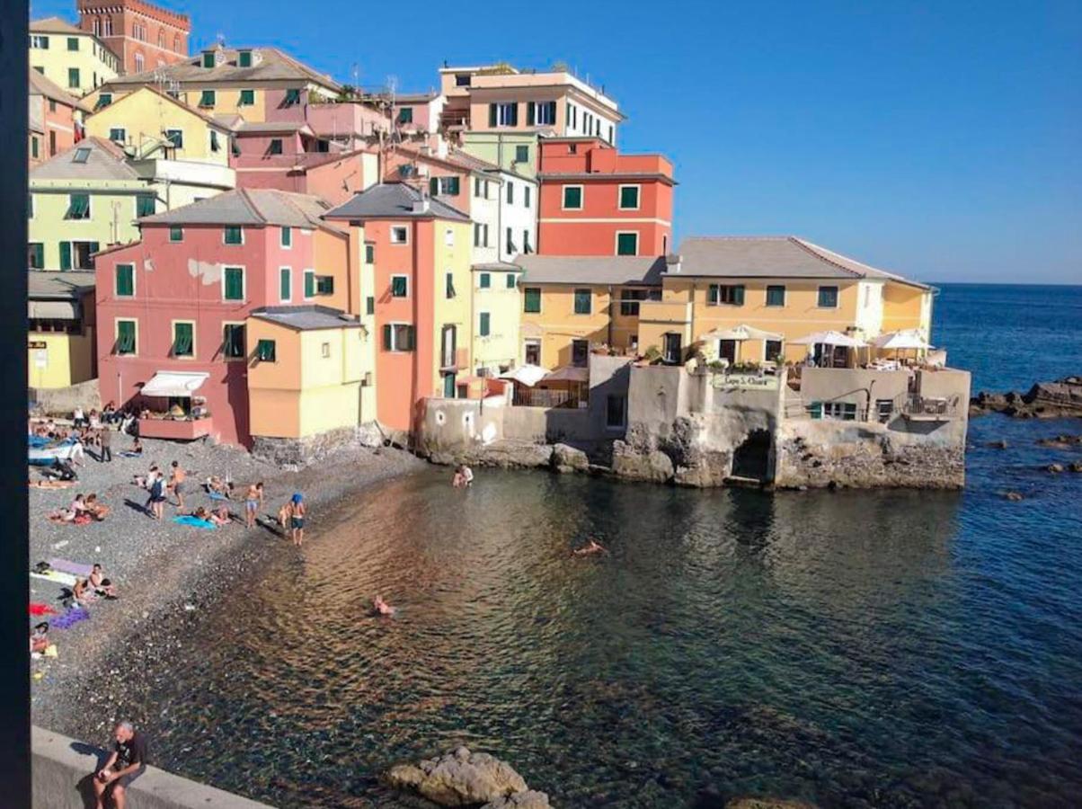 Casa Sulla Spiaggia Di Boccadasse Генуя Екстер'єр фото