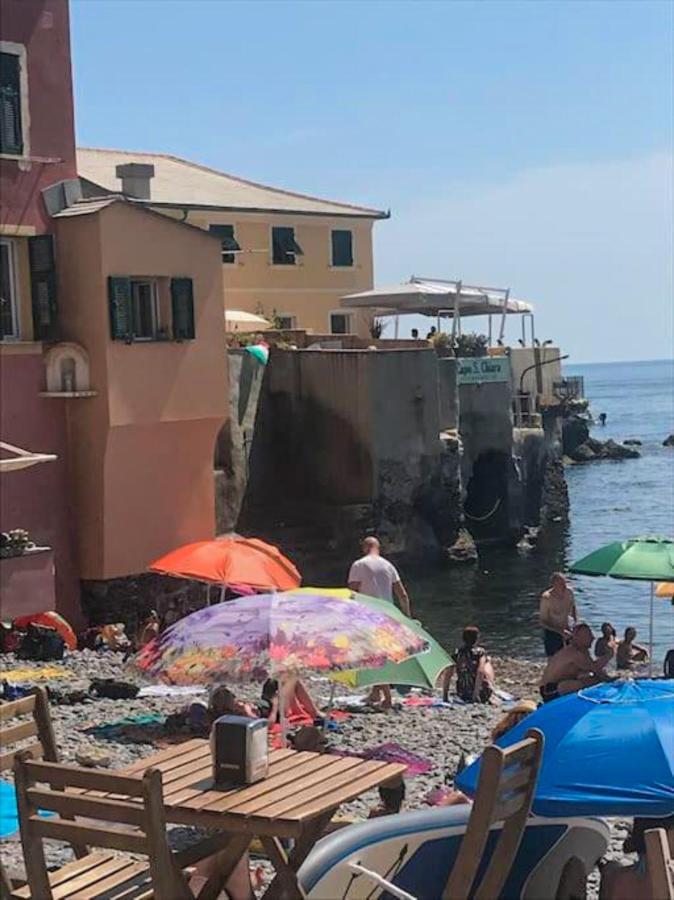 Casa Sulla Spiaggia Di Boccadasse Генуя Екстер'єр фото